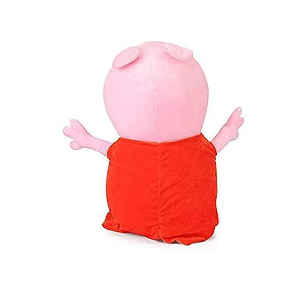 Red Blue Customized Soft Lovable Huggable Cute Soft Toy For Kids ( Pig, George Pig) Free Eraser