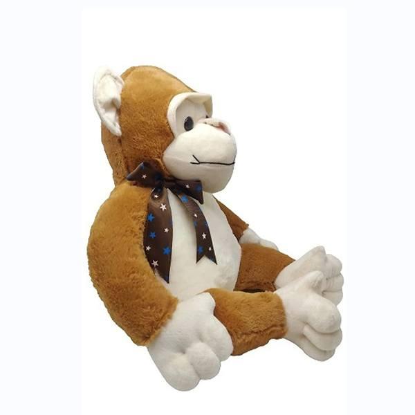 Brown Customized Soft Stuffed Animal Toy, Large Size Wild Animal (30 cm, Mr.Chimpanzee)
