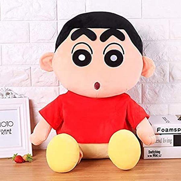 Multicolour Customized Shinchan Soft Toys, Baby Toys Birthday Gift For Girls, Gift Items (32 cm)