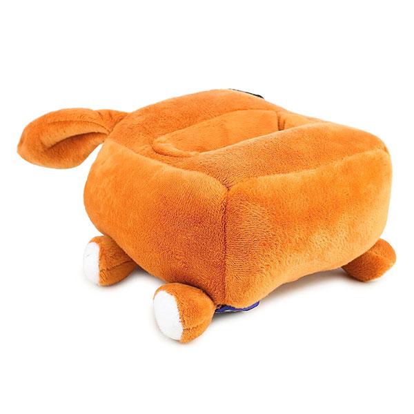 Brown Customized Cute Dog Teddy Multi Purpose Holder Soft Toys