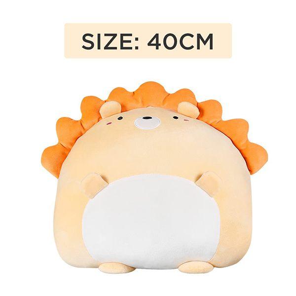 Orange Customized Soft Stuffed Animal Lovely Lion Toy 40 cm Great For Kids