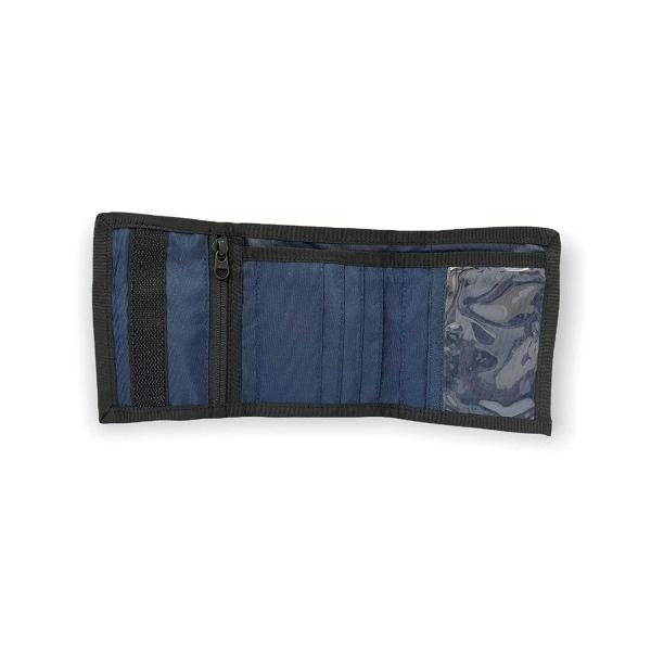 Blue Customized Wildcraft Chrome Tri-fold Men's Wallet
