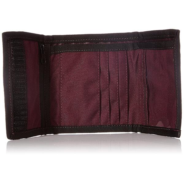 Maroon Customized Tri-Fold Wallet For Men