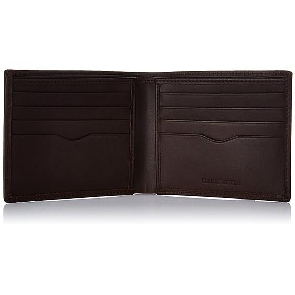 Brown Customized Titan Leather Men's Wallet