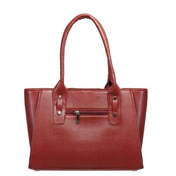 Maroon Customized Women's Top-Handle Bag