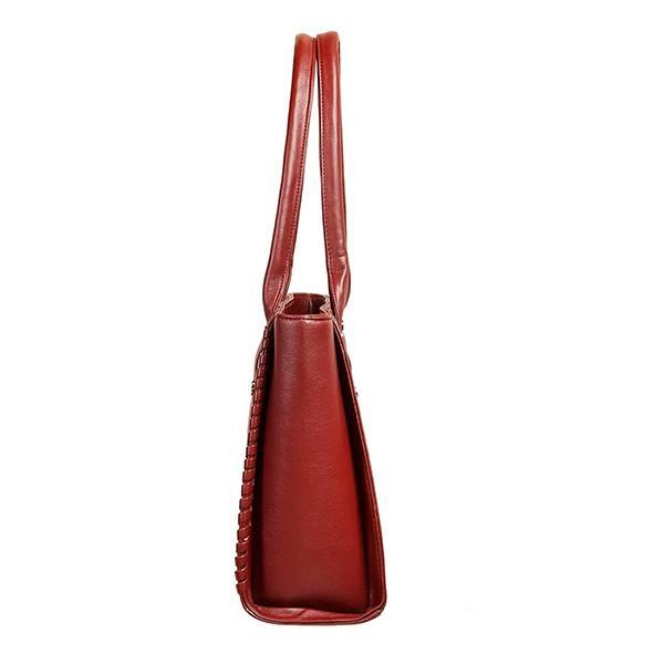 Maroon Customized Women's Top-Handle Bag