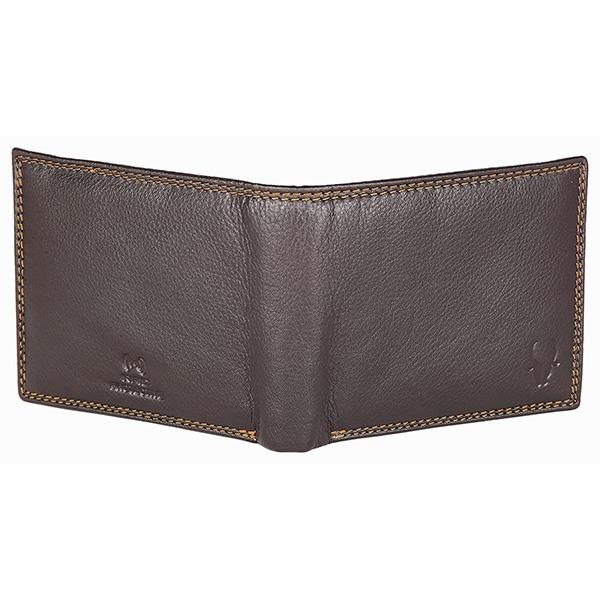 Dark Brown Customized WildHorn Leather Men's Wallet