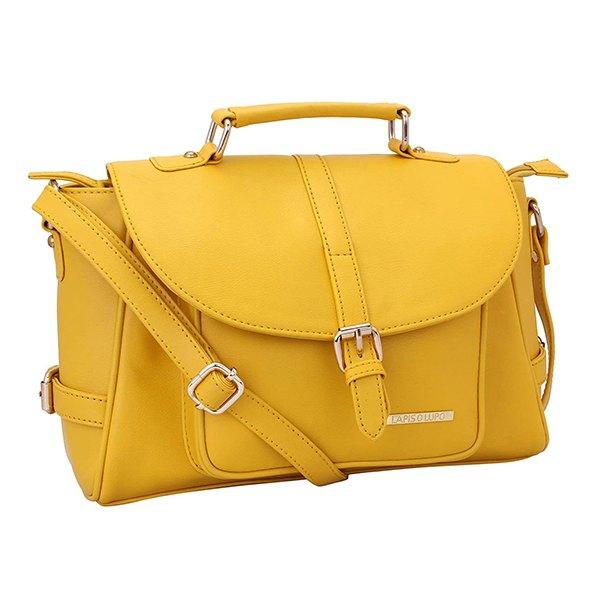 Yellow Customized Women's Handbag
