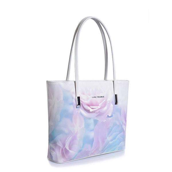 Pink Customized Lino Perros Tote Bag