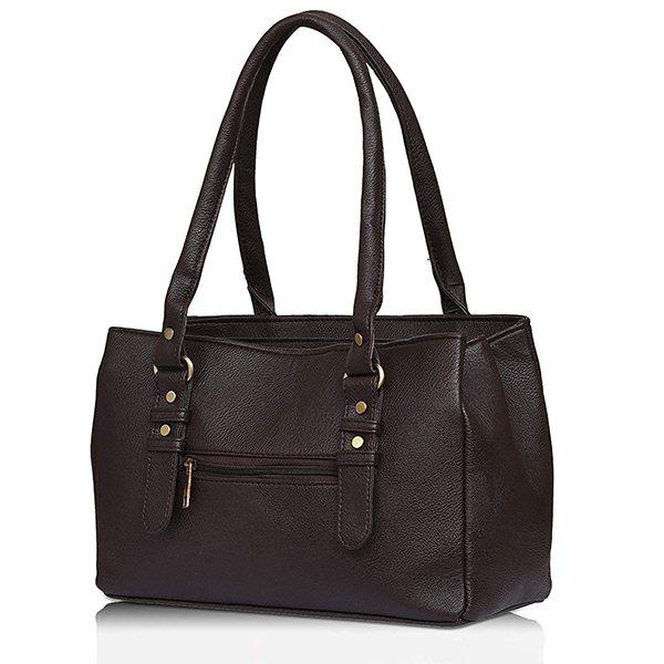 Dark Brown Customized Women's Handbag