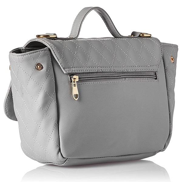 Light Grey Customized Women's Shoulder Bag