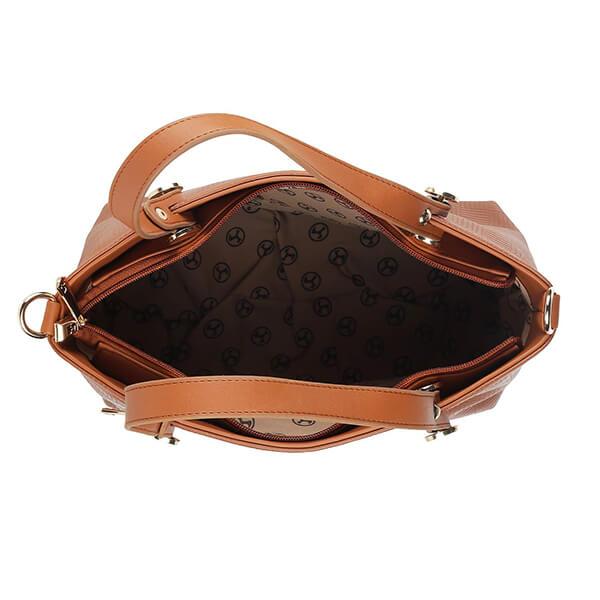 Brown Customized Mochi Women's Handbag