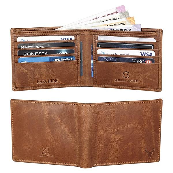 Brown Customized Leather Wallet for Men