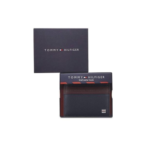 Navy Customized Tommy Hilfiger Men's Wallet