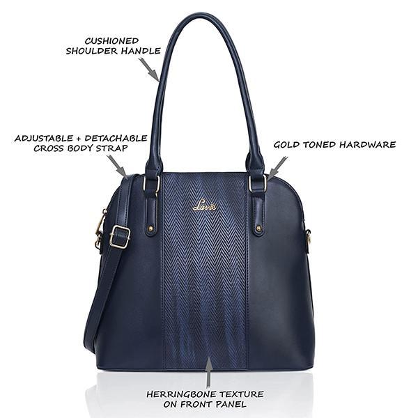 Navy Blue Customized Lavie Women's Handbag