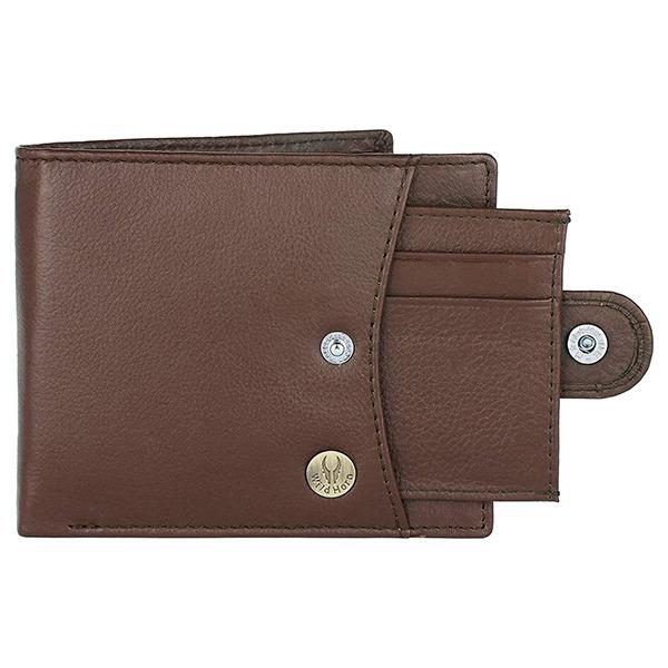 Brown Customized Wildhorn Leather Wallet
