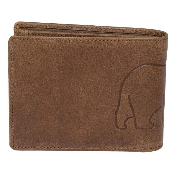 Brown Customized Designer Wallet with RFID Protection