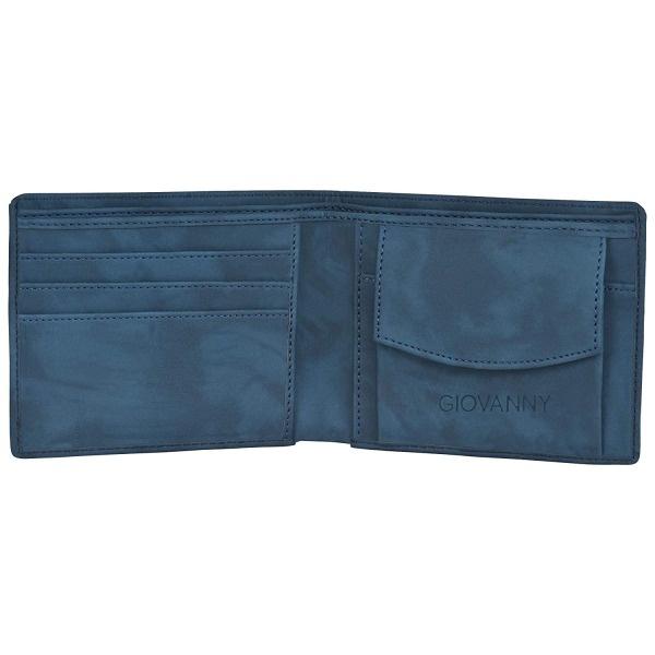 Blue Customized Wallet for Men