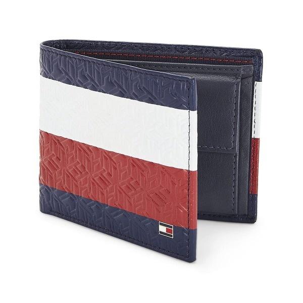Multi Colour Customized Tommy Hilfiger Men's Wallet