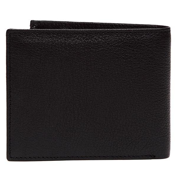 Black Customized Wildhorn Leather Men's Wallet