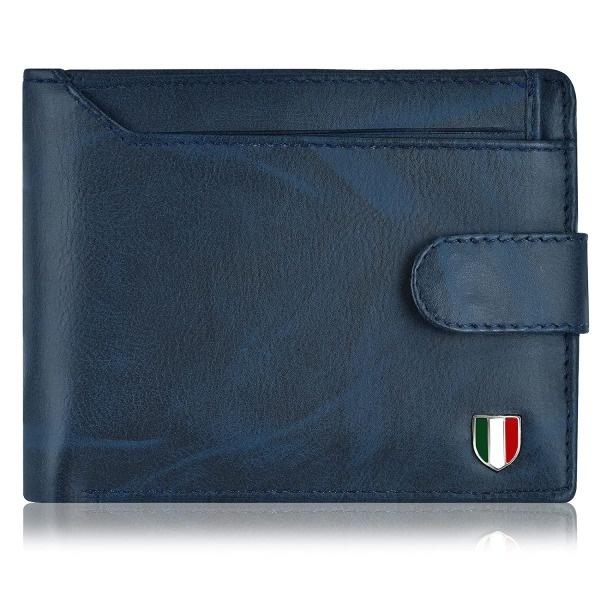 Blue Customized Men's Wallet