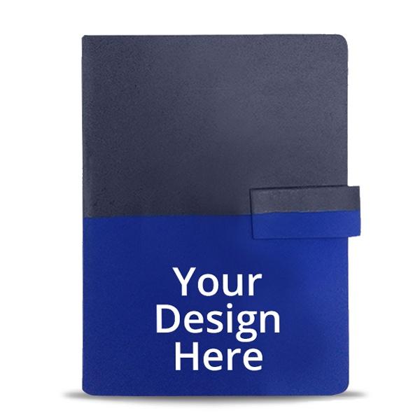 Blue Shades Customized Photo Printed Notebook Diary - A5