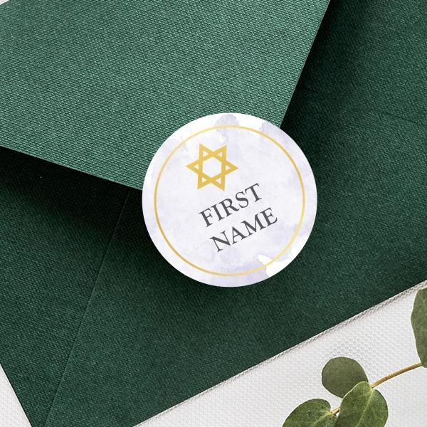 Envelope Sticker Seal Buy Star Designed Customized Printed Envelope Seal Sticker | yourPrint