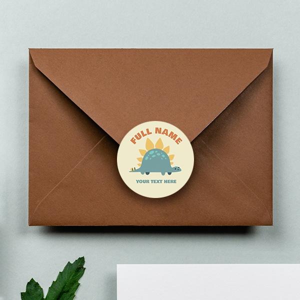 Envelope Sticker Seal Buy Turtle Designed Customized Printed Envelope Seal Sticker | yourPrint