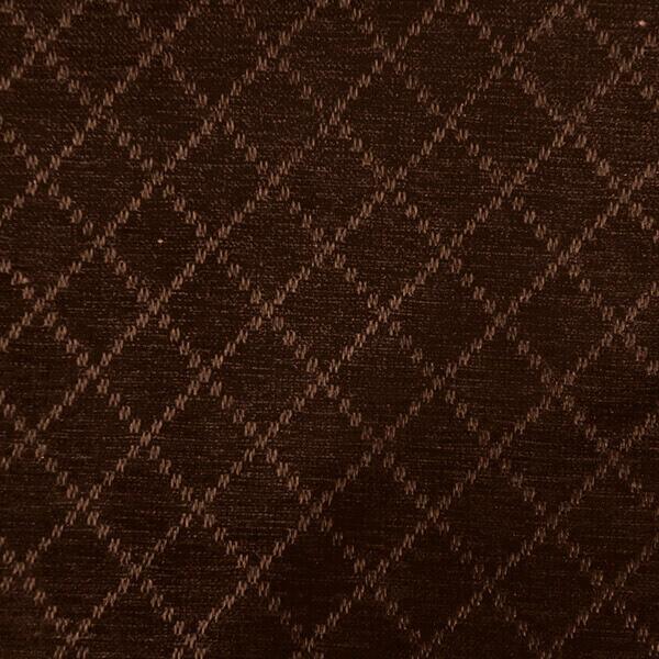 Coffee Brown Dark Zen Velvet Feel Reversible Chenille Curtain & Upholstery Fabric