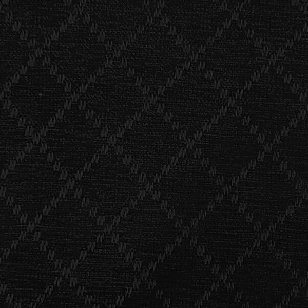 Black Zen Velvet Feel Reversible Chenille Curtain & Upholstery Fabric