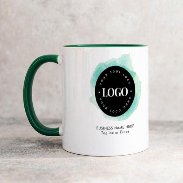 Corporate Company Logo Design Customized Photo Printed Coffee Mug