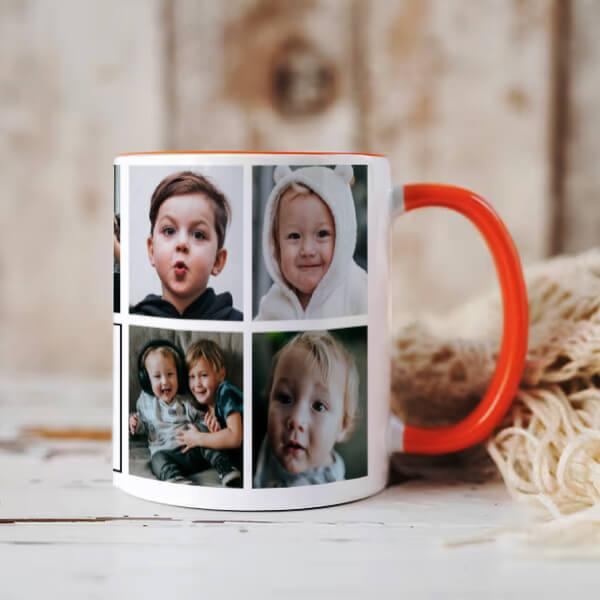 Love You Papa Customized Photo Printed Coffee Mug