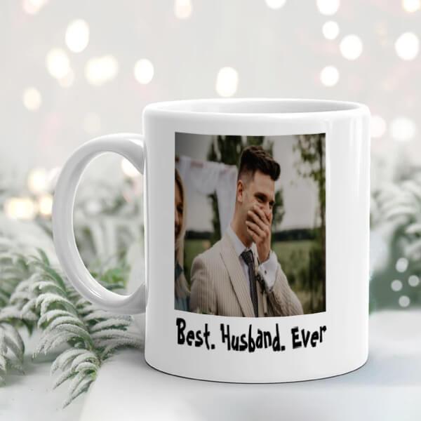Best Husband Ever Customized Photo Printed Coffee Mug