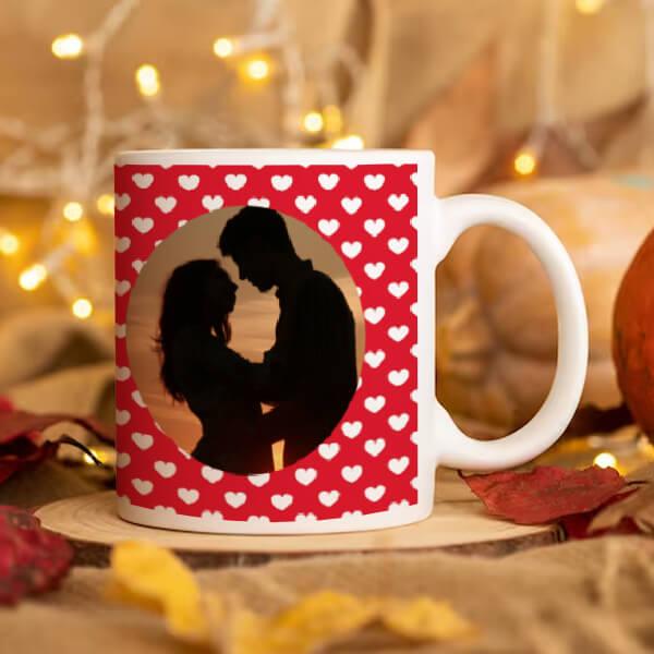 Happy Valentine's Day Customized Photo Printed Coffee Mug