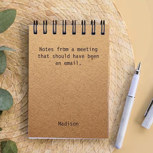Quoting Notepad Buy Funny Quotes Customized Photo Printed Notepad | yourPrint