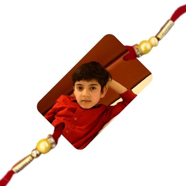 Rectangular Rakhis Buy Rectangle Shape Customized Photo Printed Rakhi Online in India ...