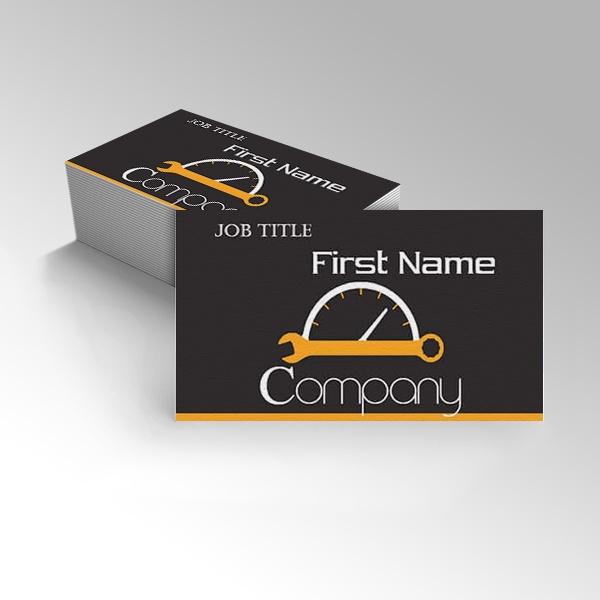Speedometer Customized Rectangle Visiting Card