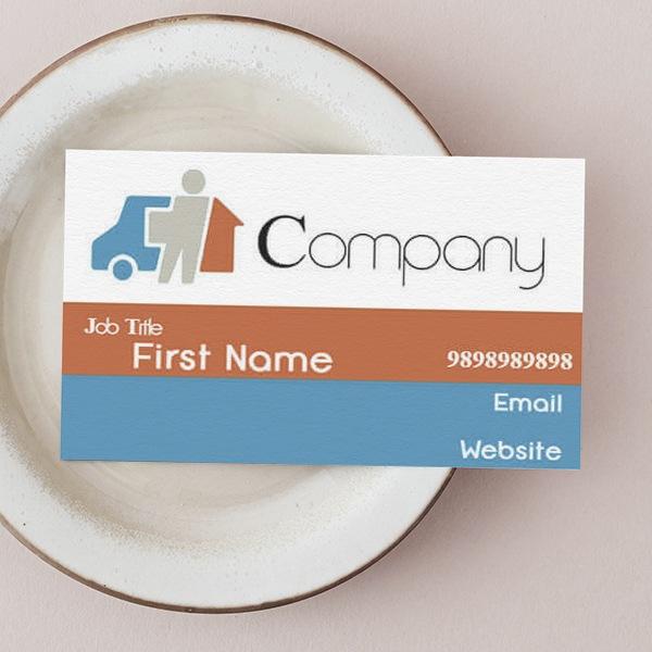 Courier Customized Rectangle Visiting Card