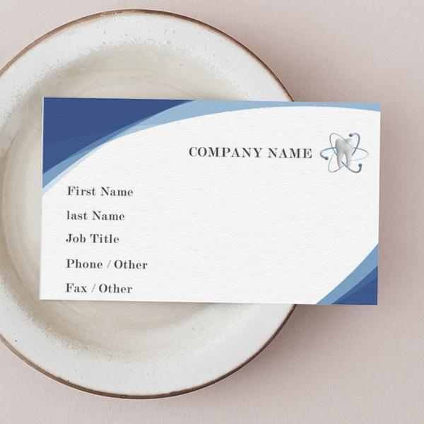 Dentist Customized Rectangle Visiting Card