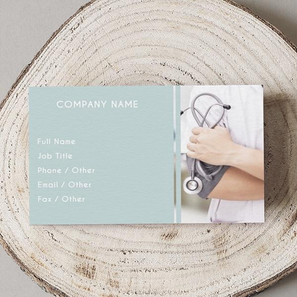 Doctor Design Customized Rectangle Visiting Card