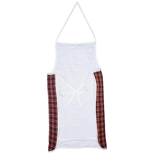 Multicolour Customized Cotton Kitchen Apron with Front Pocket Set of 2
