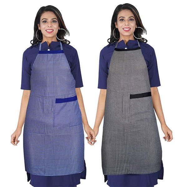 Customized Apron with Waterproof Sheet At Back Side Set of 2