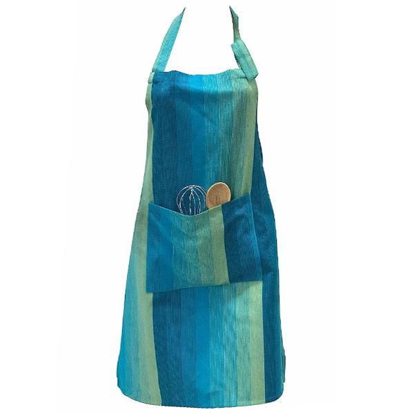 Multi-Color Customized Cotton Kitchen Apron With Centre Pocket with Strong and Durable Cotton