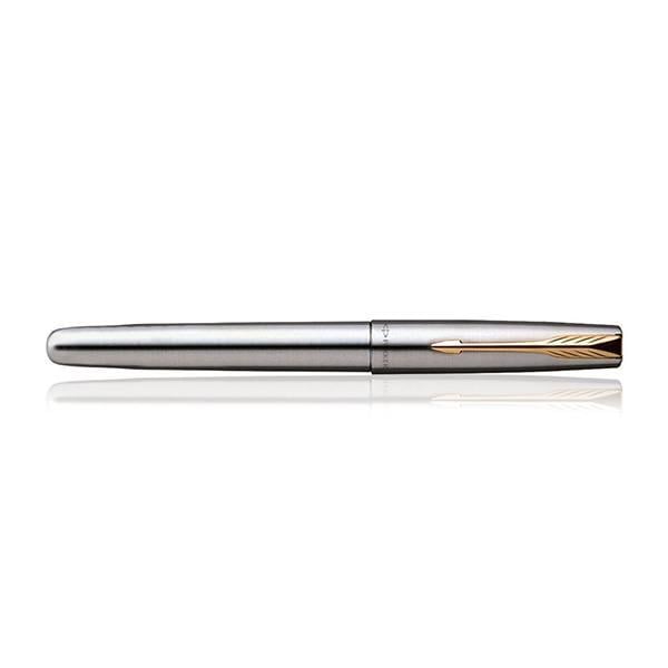 Gold Trims Customized Parker Stainless Steel GT Fountain Pen