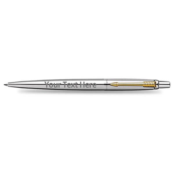 Silver Customized Parker Jotter Stainless GT Ball Pen