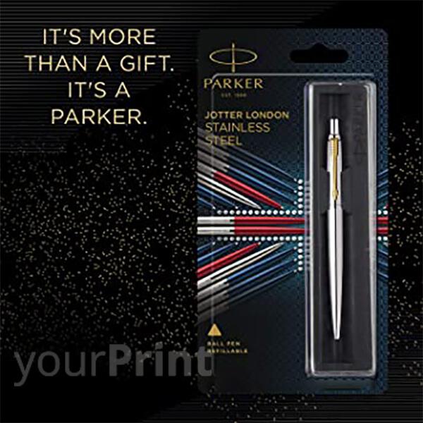 Silver Customized Parker Jotter Stainless GT Ball Pen
