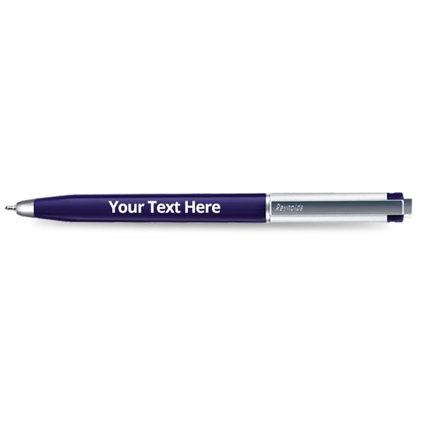 Blue Customized Reynolds Ball Pen Pack of 20