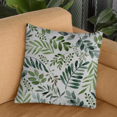 Leaf Design  Customized Photo Printed Cushion