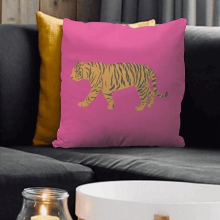Tiger Design  Customized Photo Printed Cushion