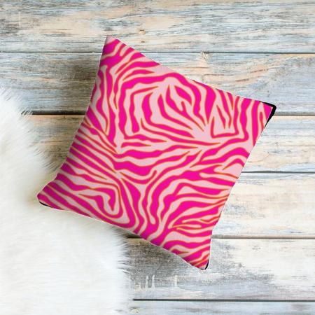 Curve pattern Design Customized Photo Printed Cushion